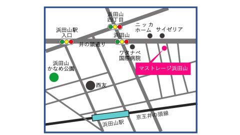 マストレージ浜田山 マップ